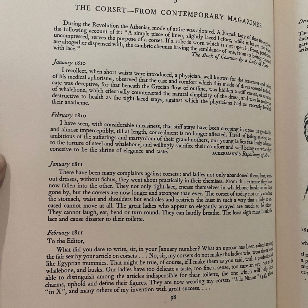 rare 70’s Book 🌸 Corsets & Crinolines book 🌸 Norah Waugh - Picture 9 of 12